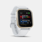 Venu SQ 2 Unisex Quartz Black Dial Digital Silicone Watch 010-02701-11 VENU SQ 2