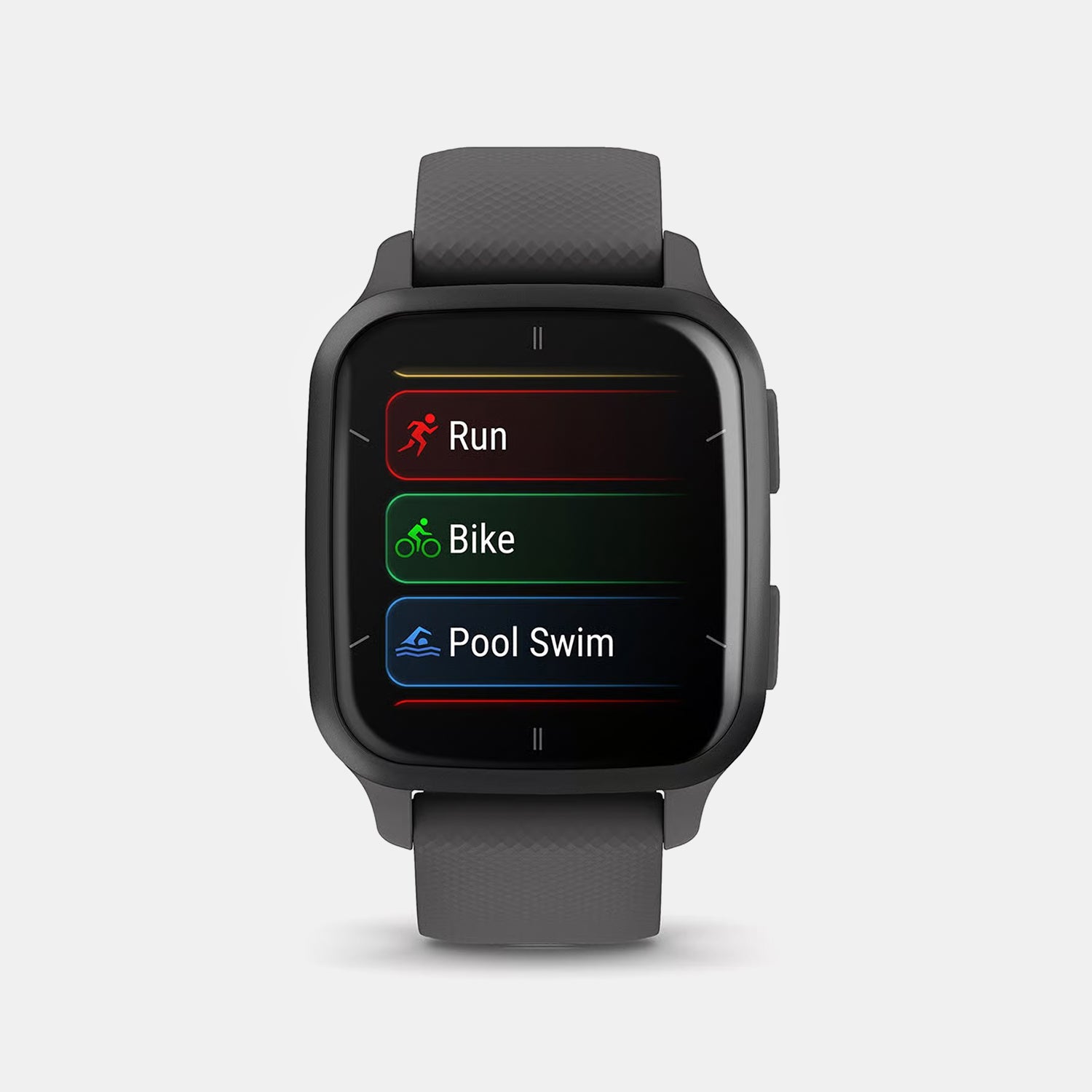 Unisex Processor Black Dial Digital Silicone Watch 010-02701-80