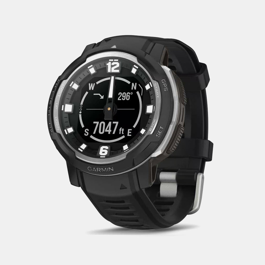 Instinct Crossover Unisex Black Dial Digital Silicone Watch 010-02730-53