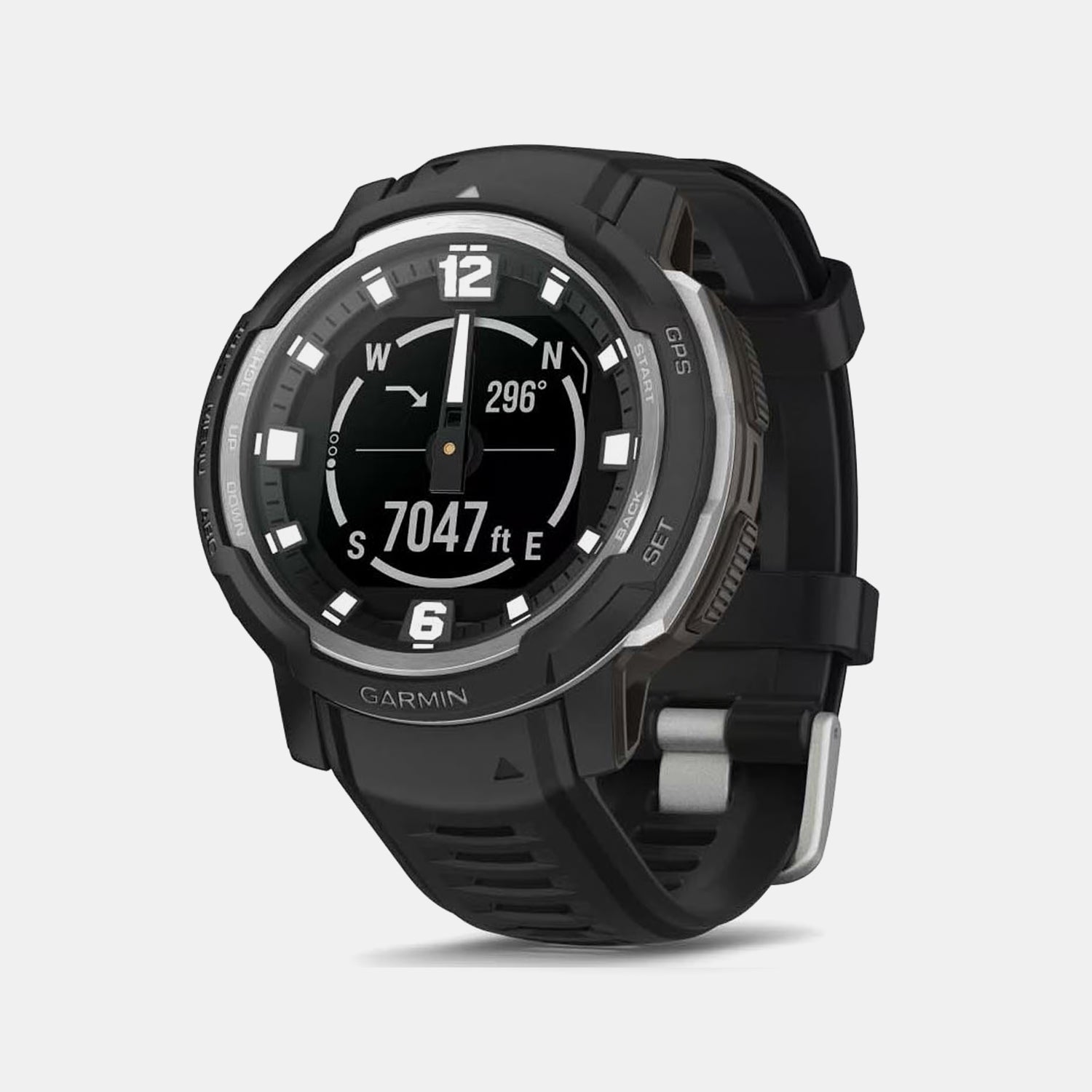 Instinct Crossover Unisex Black Dial Digital Silicone Watch 010-02730-53