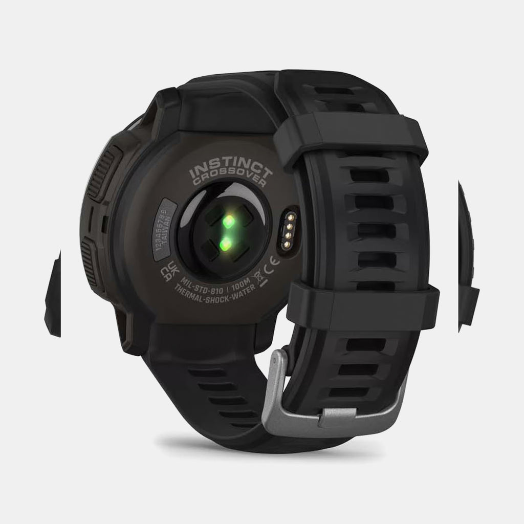 Instinct Crossover Unisex Black Dial Digital Silicone Watch 010-02730-53