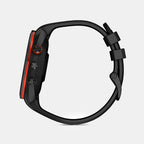 Men Quartz Black Dial Digital Silicone Watch 010-02746-12 Approach S70