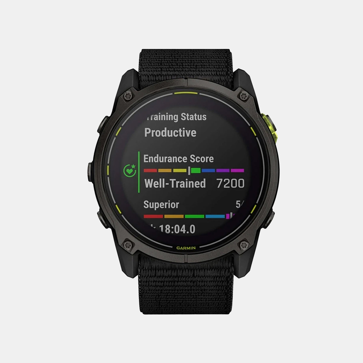 Garmin Enduro 3, Crbn Gry Dlc Ti W/Blk Sport Loop Band,