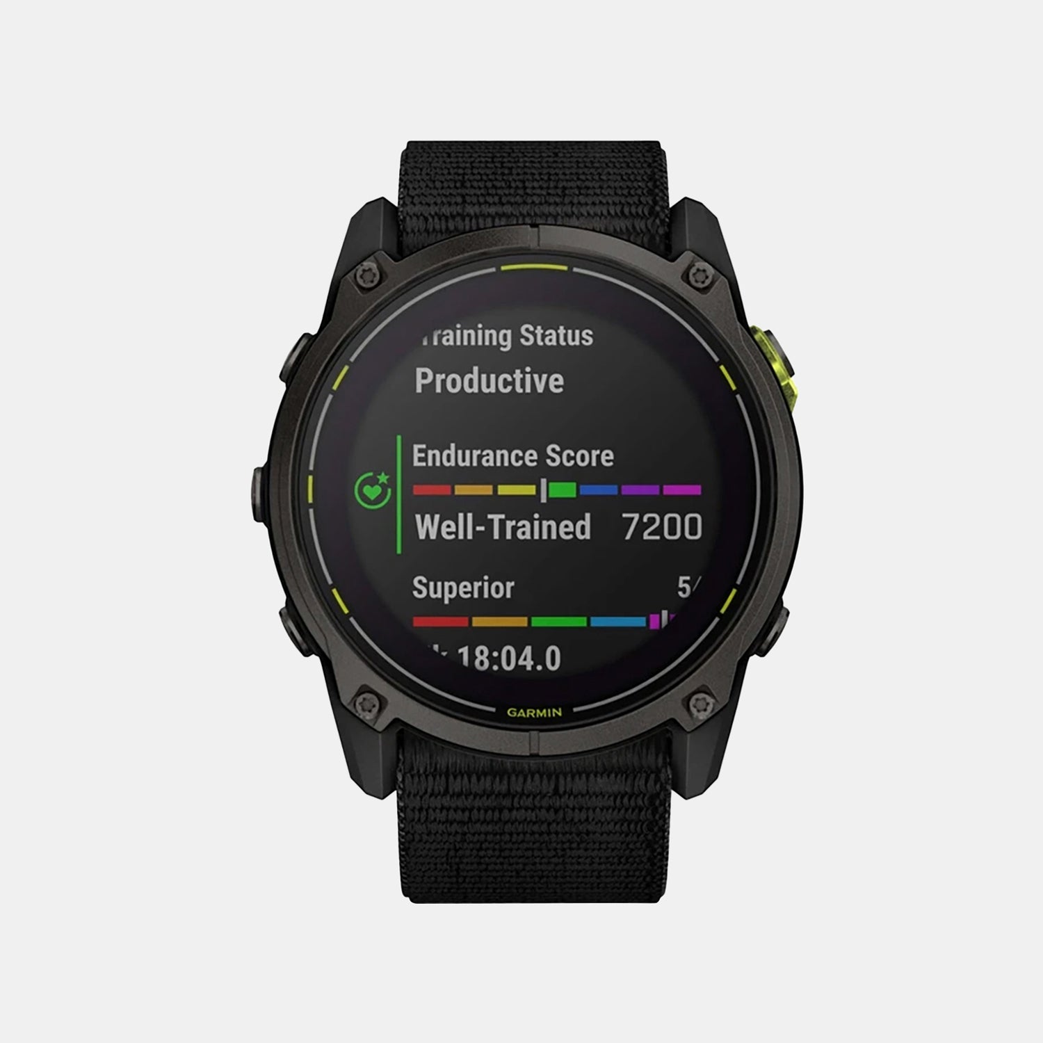 Enduro Unisex Solar Black Dial Digital Nylon Watch 010-02751-01 Enduro 3
