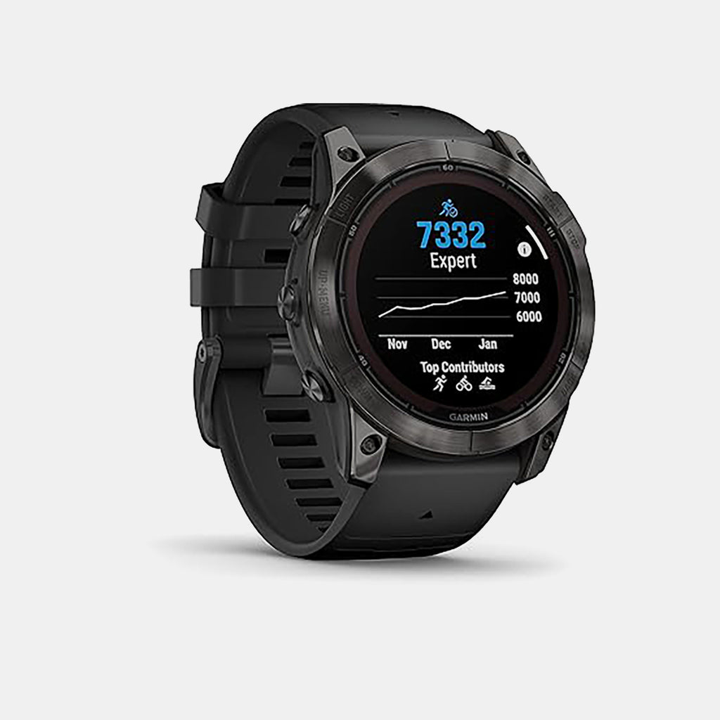 Fenix 7x Pro Unisex Quartz Black Dial Digital Resin Watch 010-02778-54
