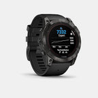 Fenix 7x Pro Unisex Quartz Black Dial Digital Resin Watch 010-02778-54