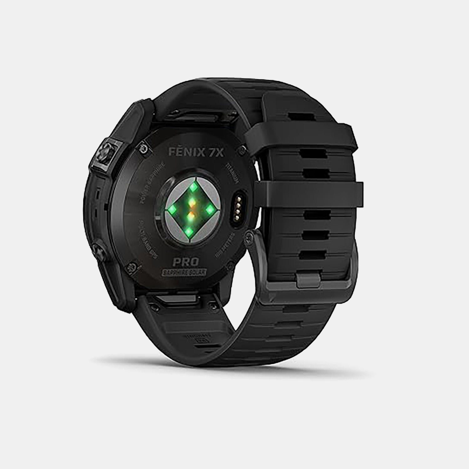 Fenix 7x Pro Unisex Quartz Black Dial Digital Resin Watch 010-02778-54