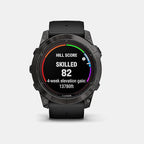 Fenix 7x Pro Unisex Quartz Black Dial Digital Resin Watch 010-02778-54