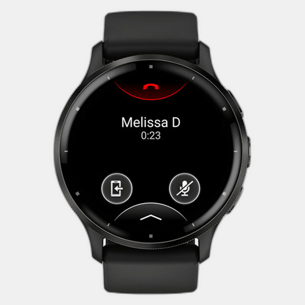 Venu 3 Unisex Black Dial Digital Silicone Watch 010-02784-51