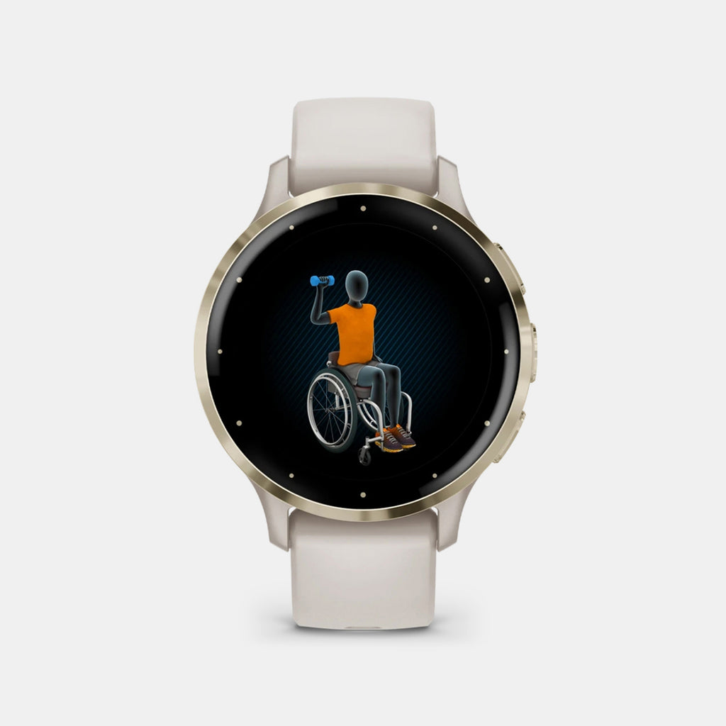 Venu 3 Men Quartz Black Dial Digital Silicone Watch 010-02785-04 Venu 3s