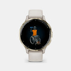 Venu 3 Men Quartz Black Dial Digital Silicone Watch 010-02785-04 Venu 3s