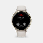 Venu 3 Men Quartz Black Dial Digital Silicone Watch 010-02785-04 Venu 3s