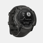 Unisex Black Dial Silicone Watch INSTINCT 2X SOLAR 010-02805-00