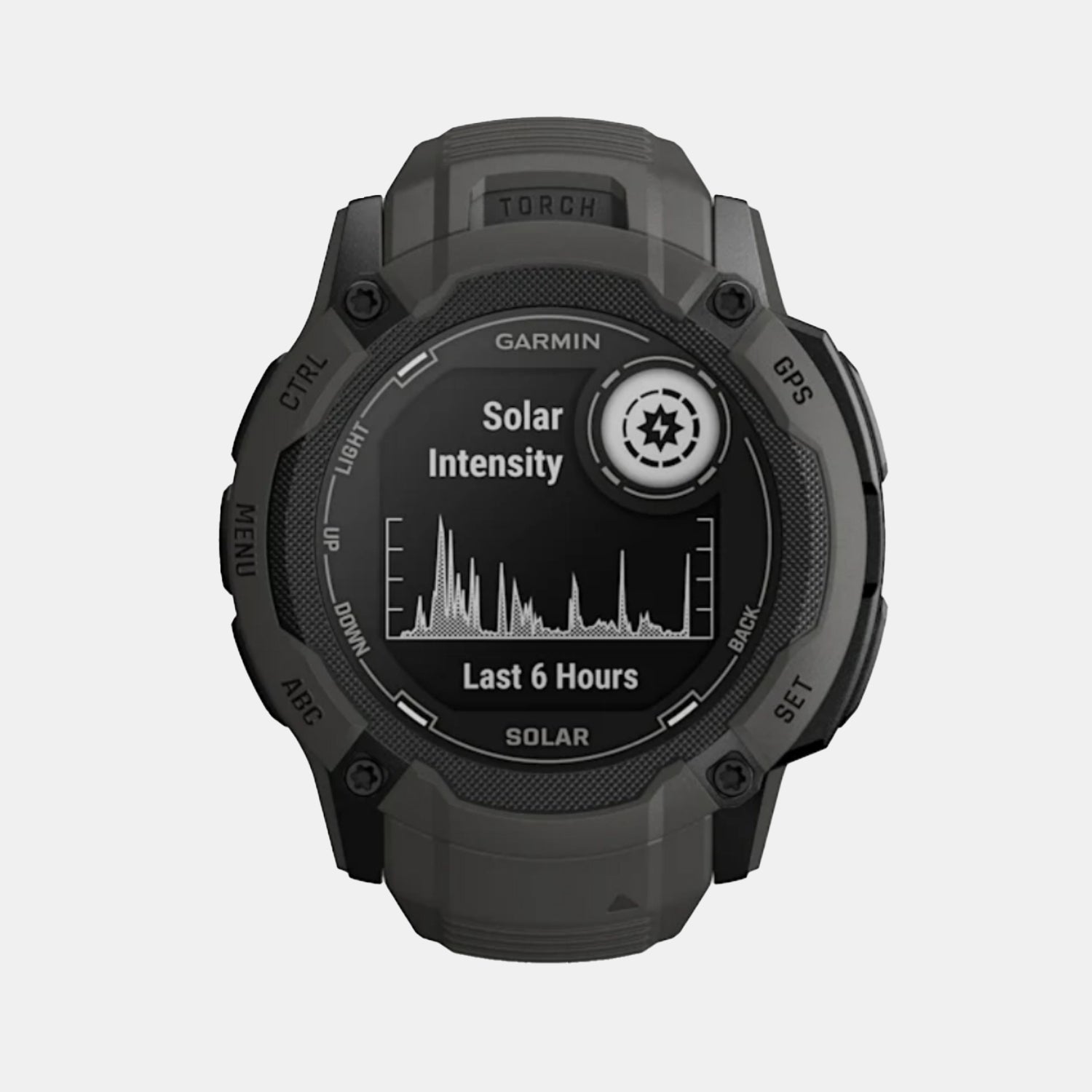 Unisex Black Dial Silicone Watch INSTINCT 2X SOLAR 010-02805-00