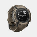 Tactical Men Solar Black Dial Digital Silicone Watch 010-02805-02 Instinct 2x