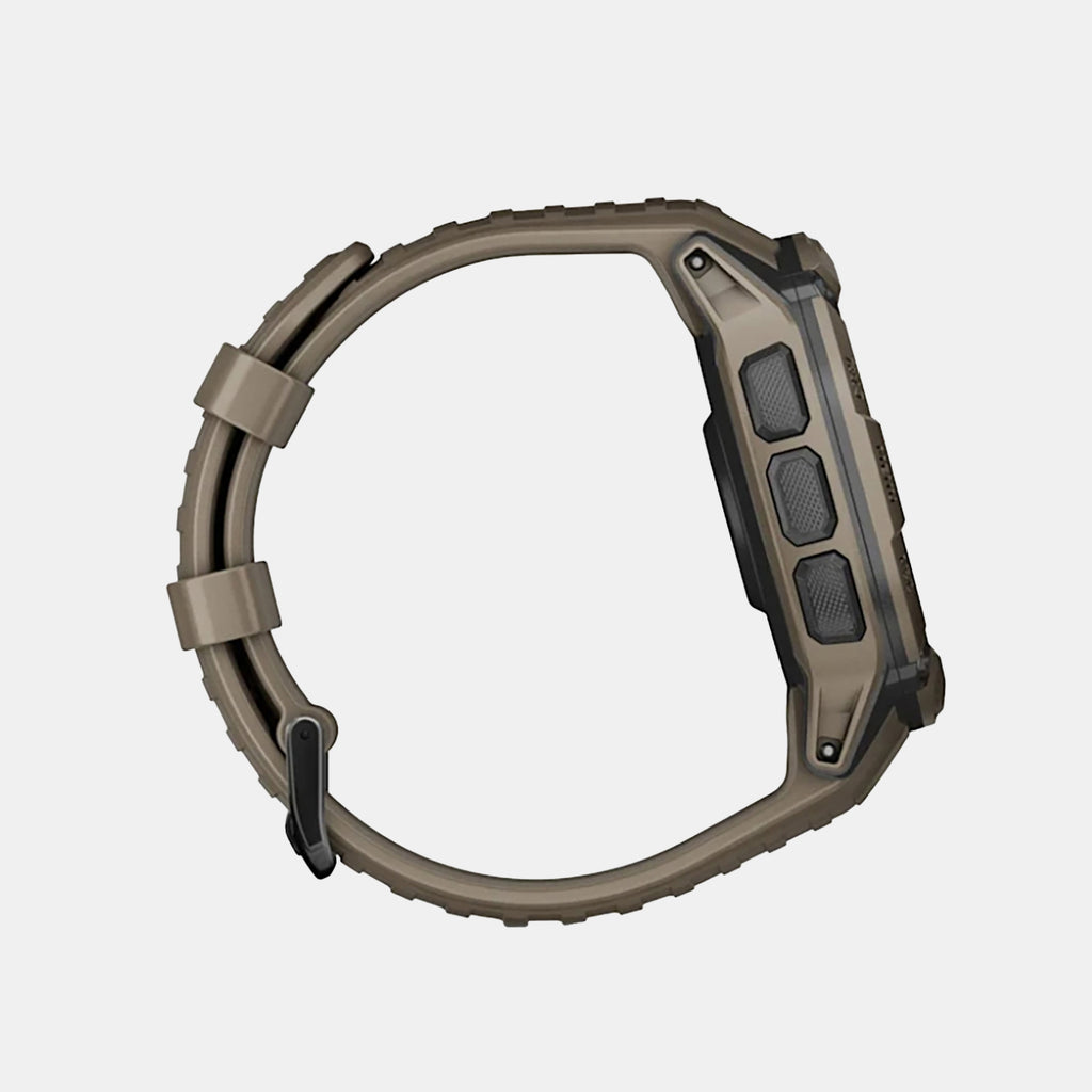 Tactical Men Solar Black Dial Digital Silicone Watch 010-02805-02 Instinct 2x