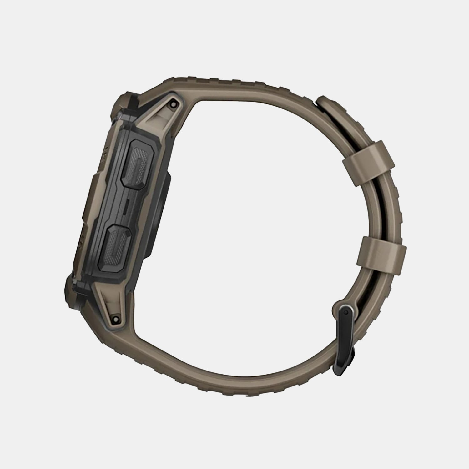 Tactical Men Solar Black Dial Digital Silicone Watch 010-02805-02 Instinct 2x
