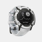 Standard Men Solar White Dial Digital Silicone Watch 010-02805-04 Instinct 2x