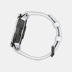 Standard Men Solar White Dial Digital Silicone Watch 010-02805-04 Instinct 2x