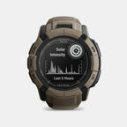Instinct® 2x Solar - Tactical Edition Men Digital Black Dial Analog Silicone Watch 010-02805-64