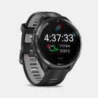 Forerunner 965 Men Automatic Carbon Grey Digital Silicone Watch  010-02809-10