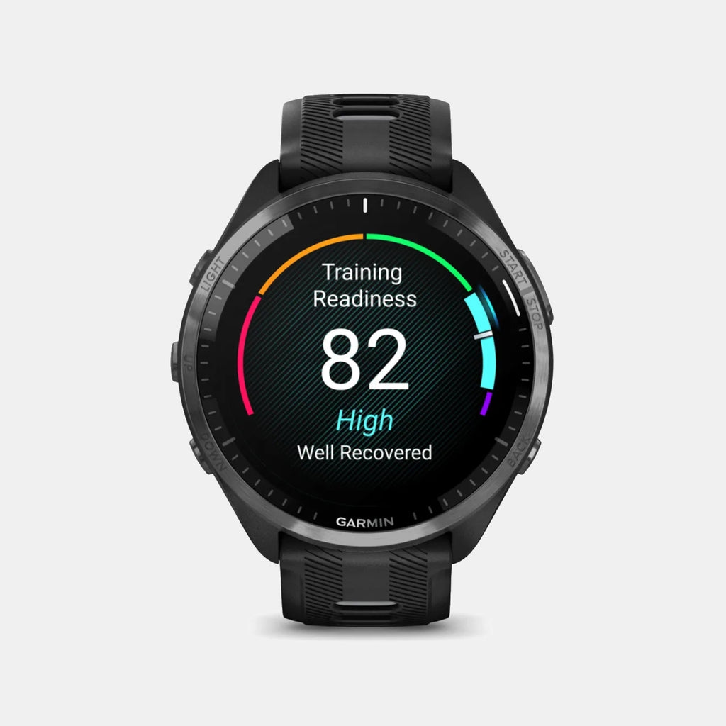 Forerunner 965 Men Automatic Carbon Grey Digital Silicone Watch  010-02809-10