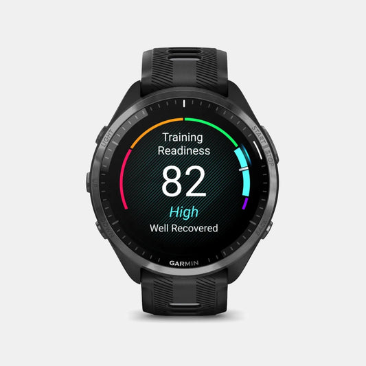 Forerunner 965 Men Automatic Carbon Grey Digital Silicone Watch  010-02809-10