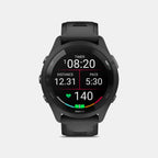 Forerunner 265 Unisex Black Dial Digital Silicone Watch 010-02810-10