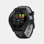 Forerunner 265 Unisex Black Dial Digital Silicone Watch 010-02810-10