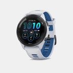 Forerunner® 265 Unisex Automatic Black Dial Digital Silicone Watch 010-02810-11 Forerunner 265