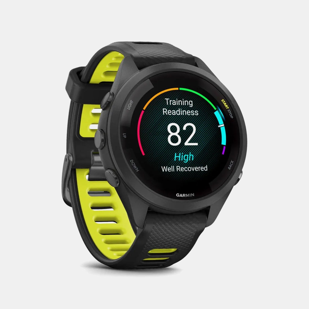 Forerunner Unisex Black Dial Digital Silicone Watch 010-02810-13