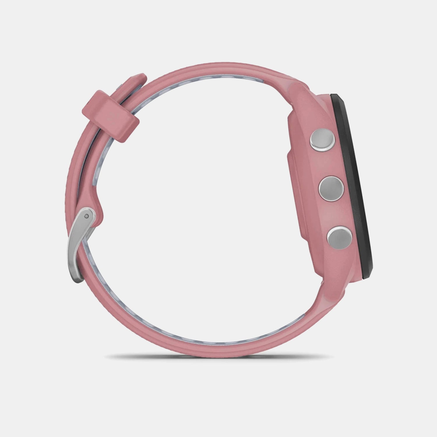Unisex Quartz Pink Dial Digital Silicone Watch 010-02810-15 Forerunner 265s