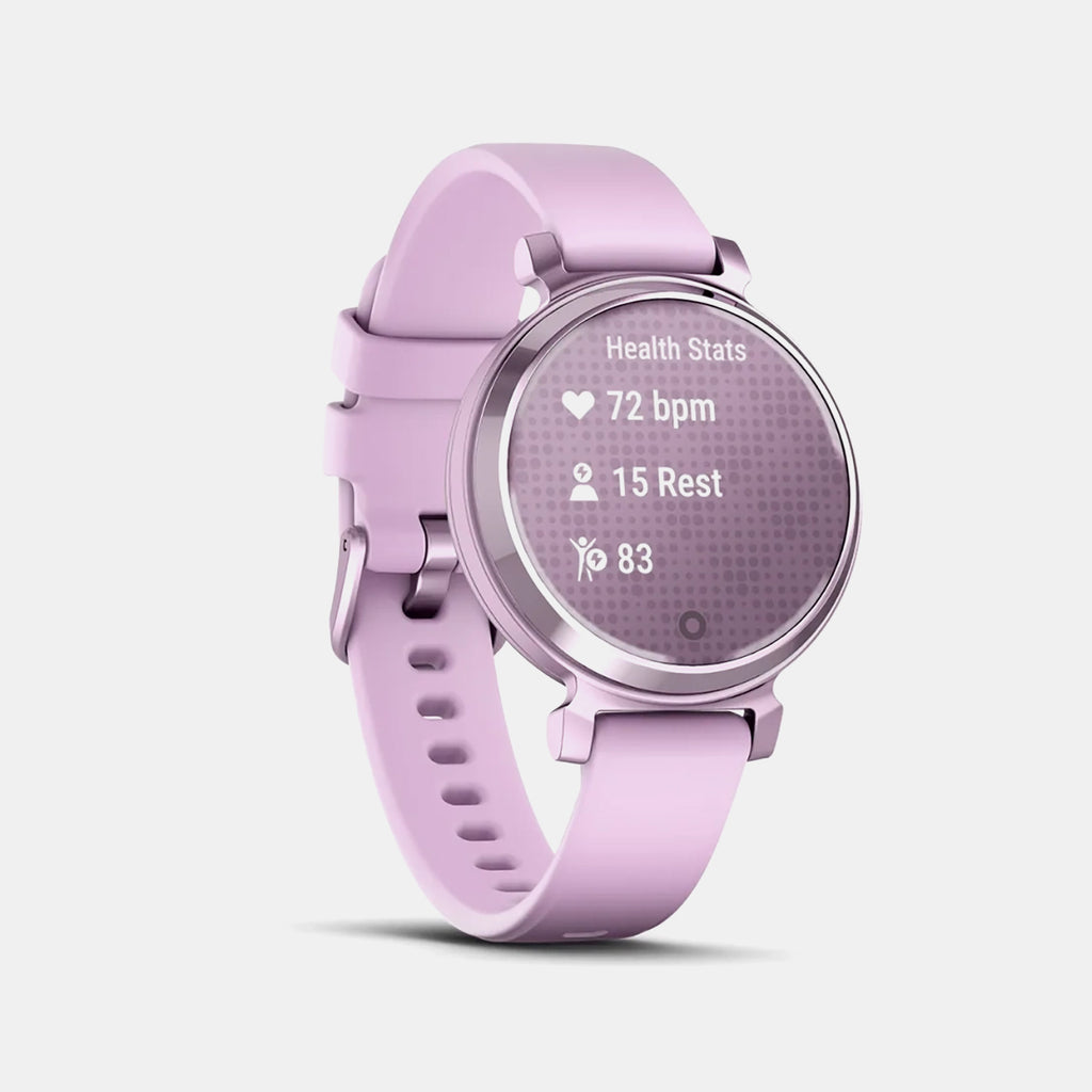 Metallic Lilac Women Quartz Purple Dial Digital Silicone Watch 010-02839-01 Lily 2