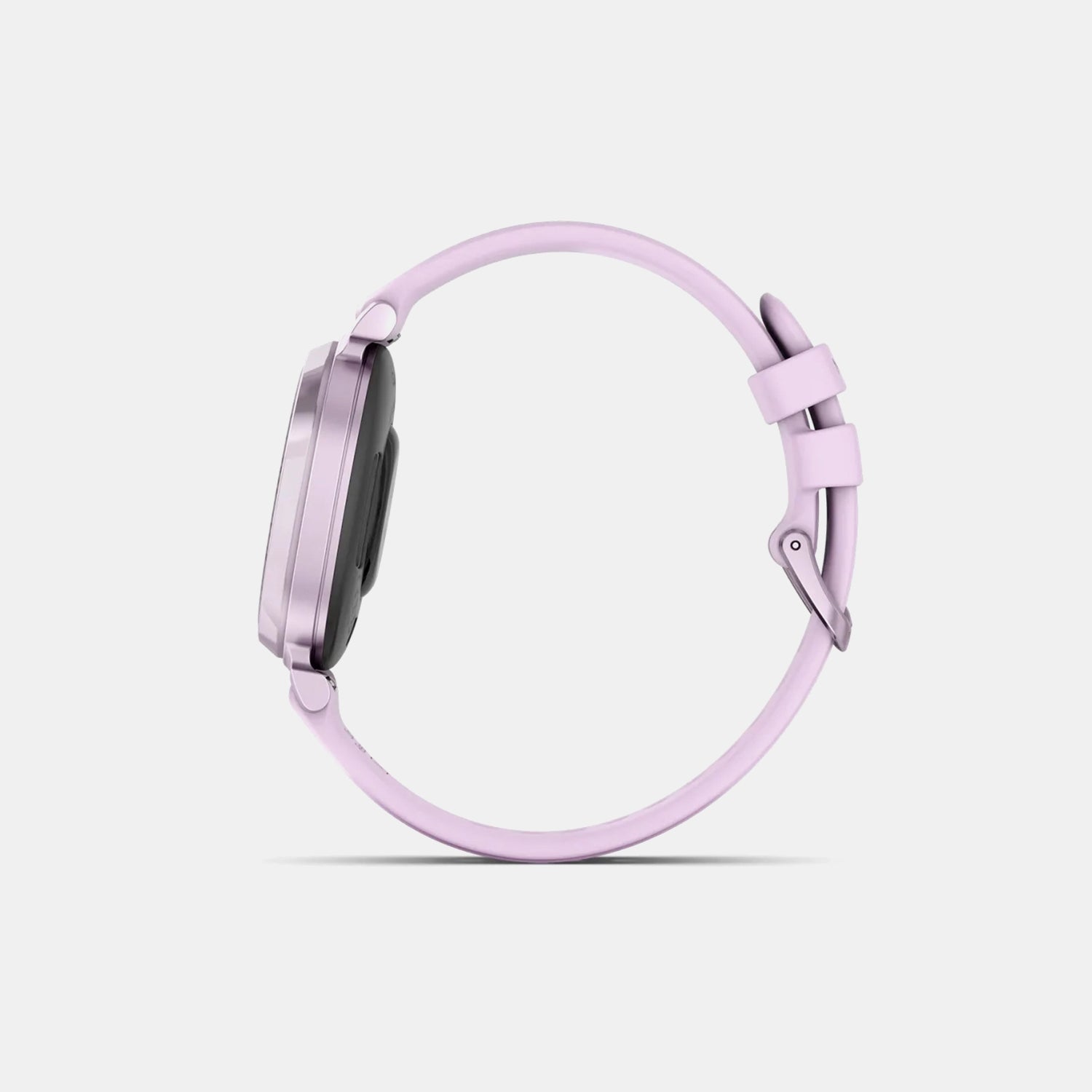 Metallic Lilac Women Quartz Purple Dial Digital Silicone Watch 010-02839-01 Lily 2