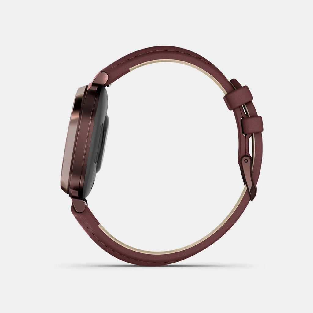 Lily® 2 Classic Dark Bronze with Mulberry Leather Band Smartwatch 010-02839-03 LILY 2