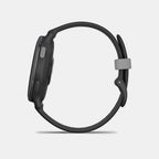 Vivoactive 5 Men Quartz Black Dial Digital Silicone Watch 010-02862-10 Vivoactive 5