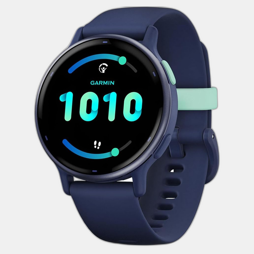 Vivo Active 5 Unisex Black Dial Digital Silicone Watch 010-02862-12