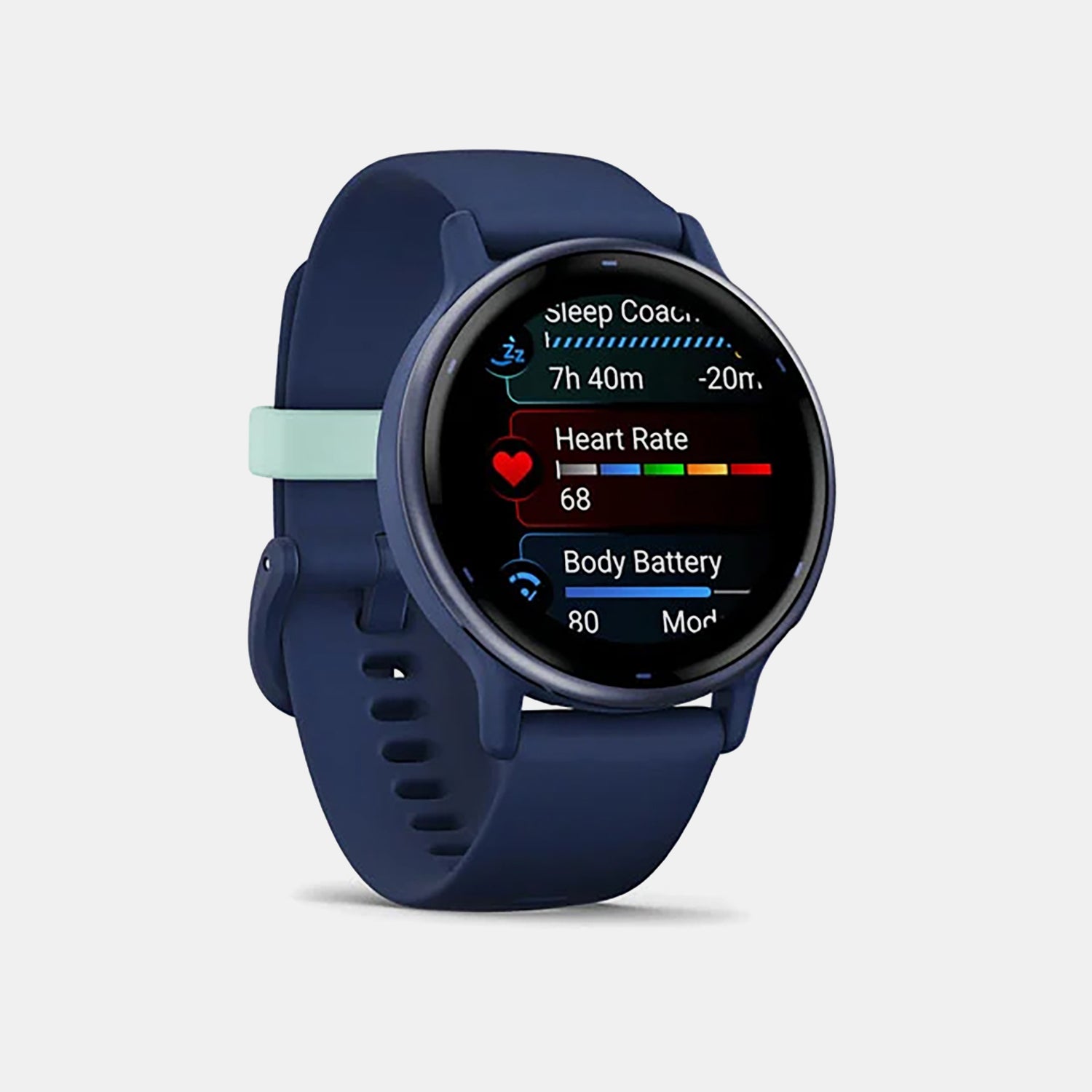 Vivo Active 5 Unisex Quartz Black Dial Digital Silicone Watch VIVOACTIVE 5 010-02862-12