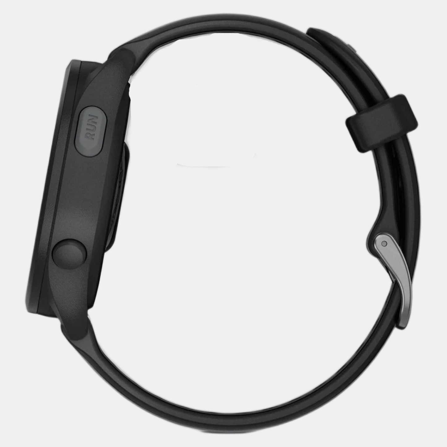 Forerunner 165 Unisex Black Dial Digital Silicone Watch 010-02863-20