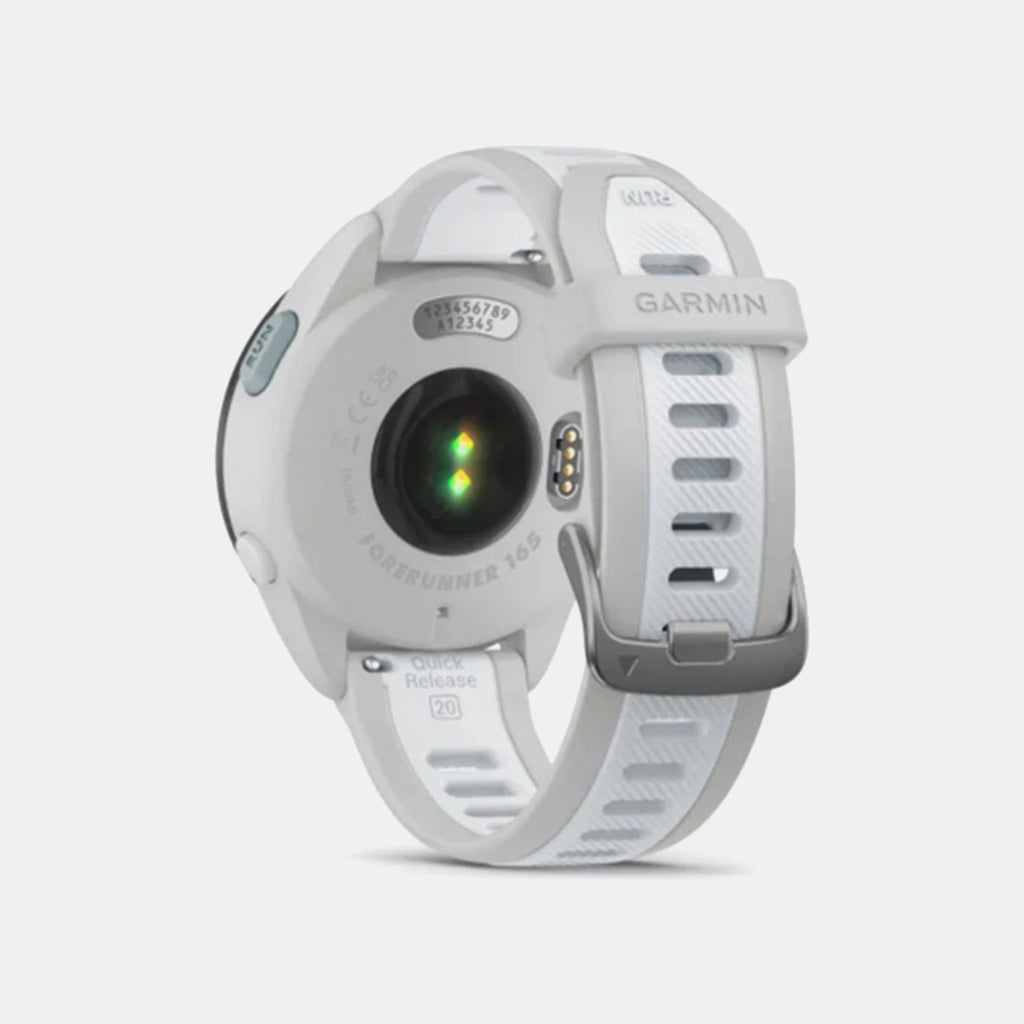 Forerunner 165 Unisex Automatic Black Dial Digital Silicone Watch 010-02863-21 Forerunner 165