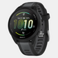 Forerunner 165 Unisex Black Dial Digital Silicone Watch 010-02863-30