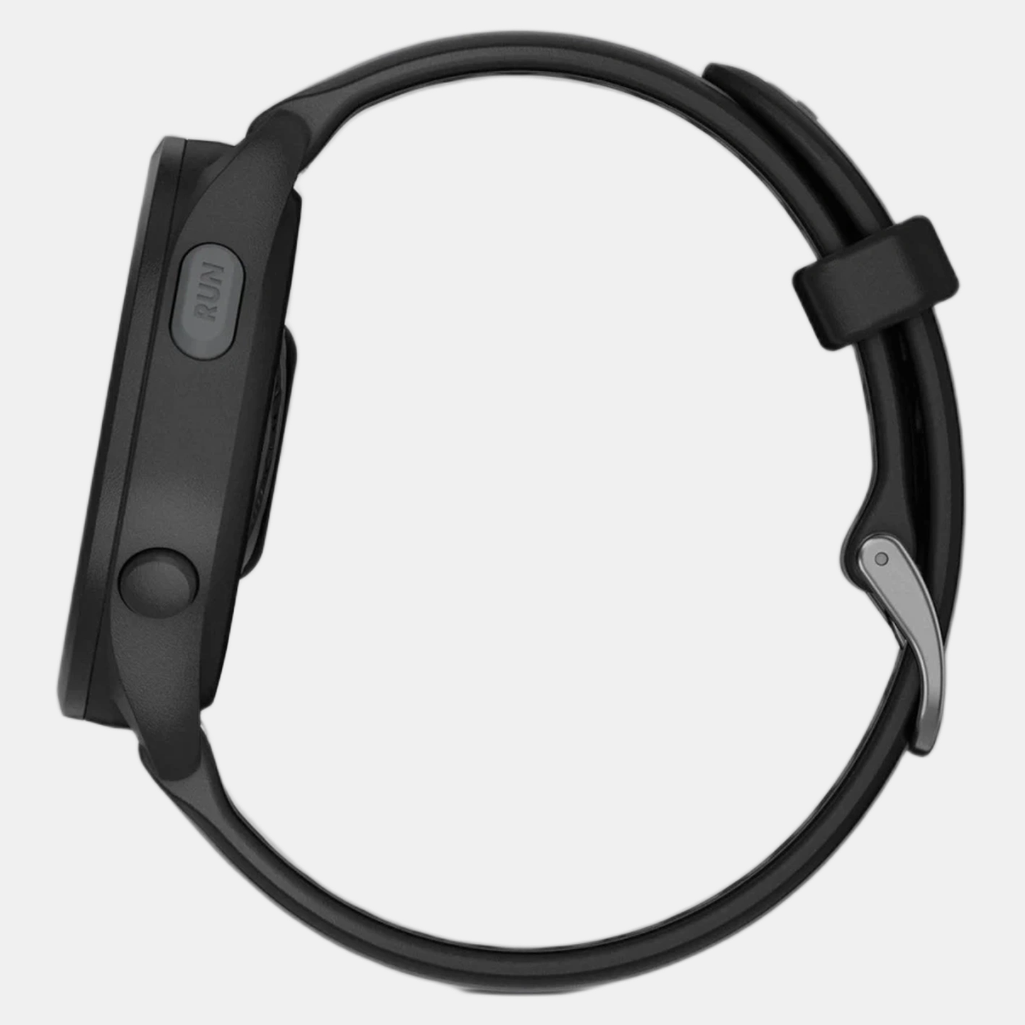 Forerunner 165 Unisex Black Dial Digital Silicone Watch 010-02863-30