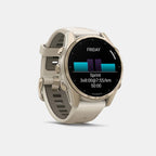 Fenix 8 Unisex Quartz Black Dial Digital Silicone Watch FENIX 8 SAPPHIRE GOLD 43MM 010-02903-11