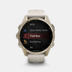 Fenix 8 Unisex Black Dial Digital Silicone Watch 010-02903-18