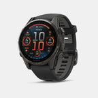 Fenix® 8 Men Digital Black Dial Analog Silicone Watch 010-02903-21 Fenix 8