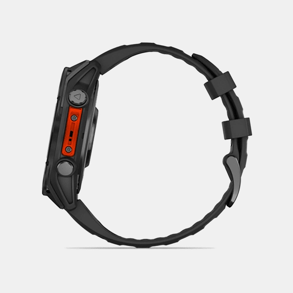 Fenix 8 Unisex Quartz Black Dial Digital Silicone Watch 010-02904-00