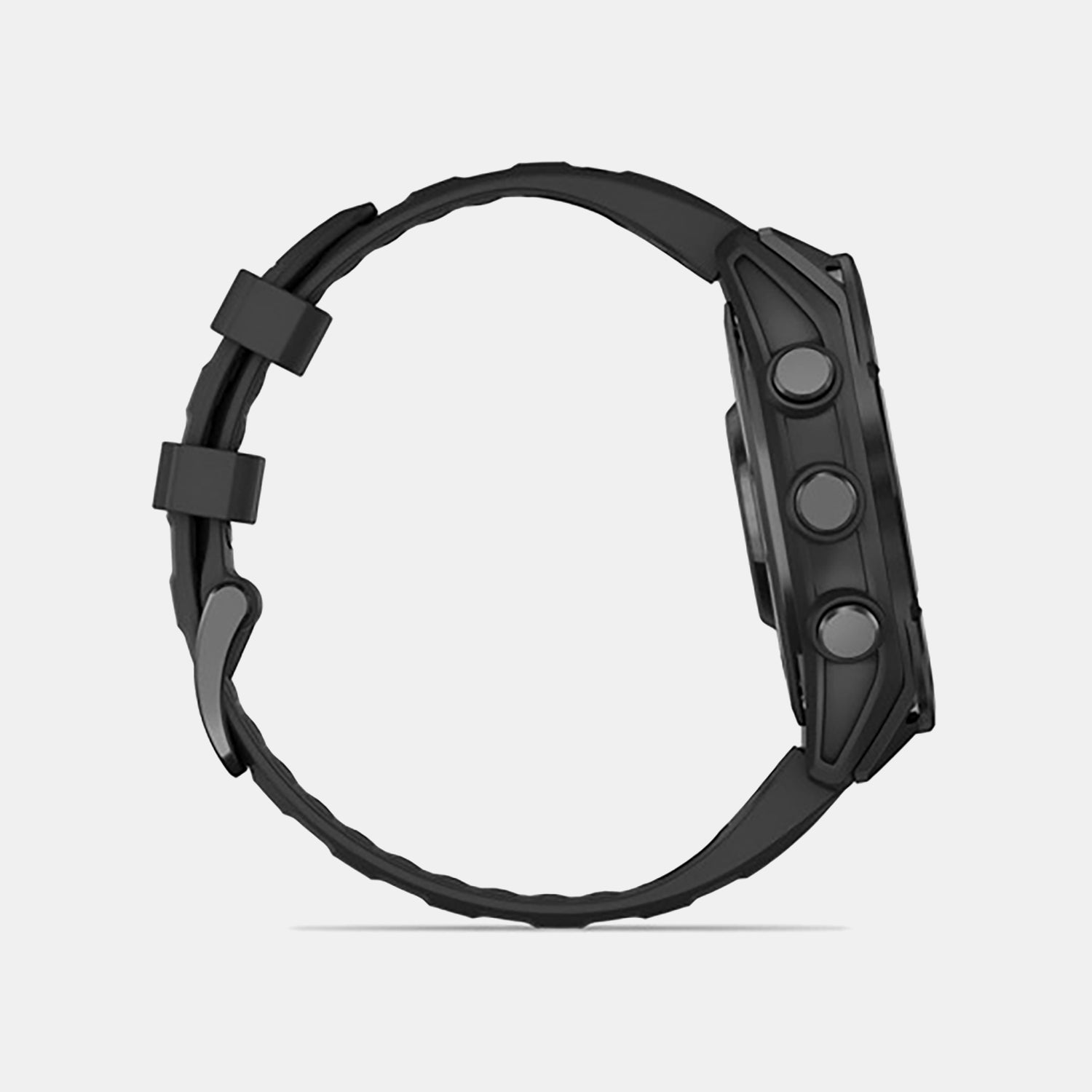 Fenix 8 Unisex Quartz Black Dial Digital Silicone Watch 010-02904-00