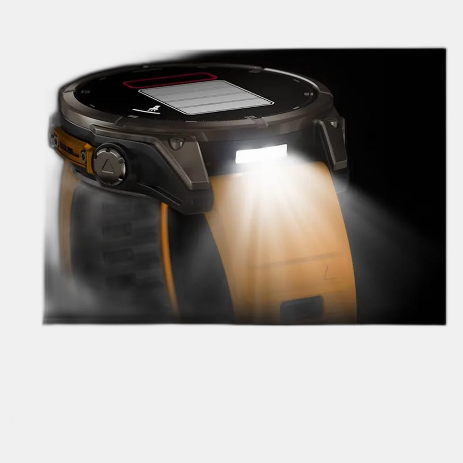 Fenix 8 Unisex Black Dial Digital Silicone Watch 010-02904-11