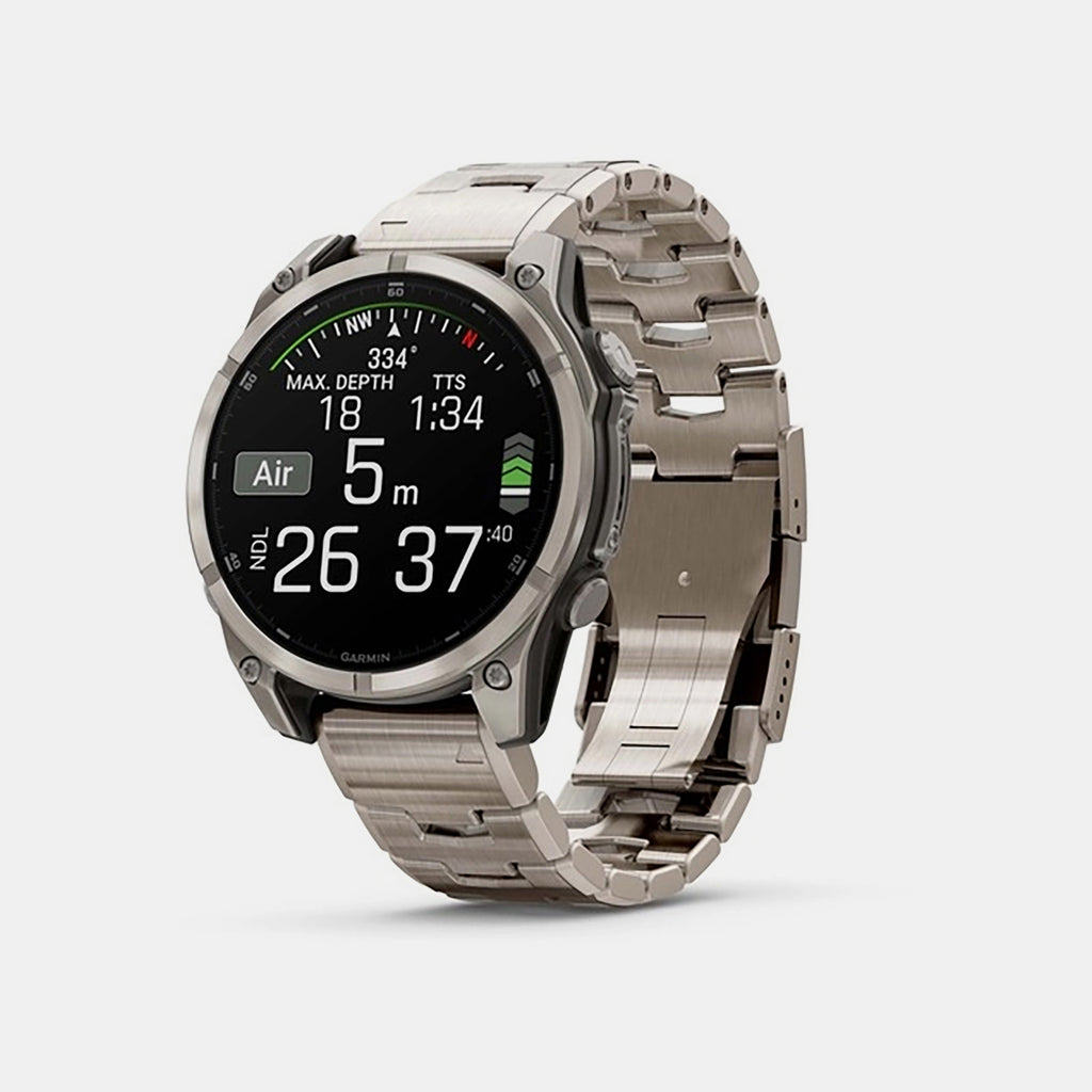 Fenix Men Quartz Black Dial Digital Titanium Watch 010-02904-40 Fenix 8