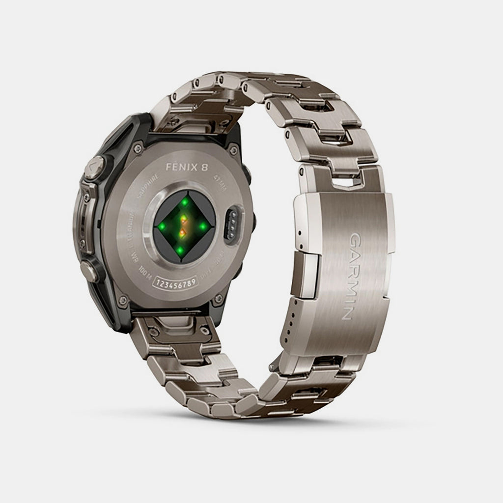 Fenix Men Quartz Black Dial Digital Titanium Watch 010-02904-40 Fenix 8